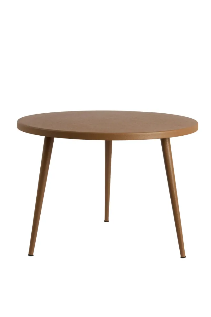 Light en Living Bijzettafel Ø60x43 cm DIMEKA terra-oranje