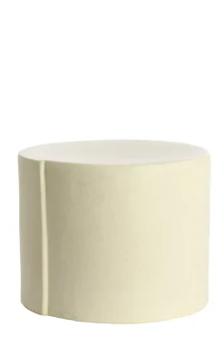 Light en Living Bijzettafel Ø42x34 cm CHULILLA keramiek mat crème