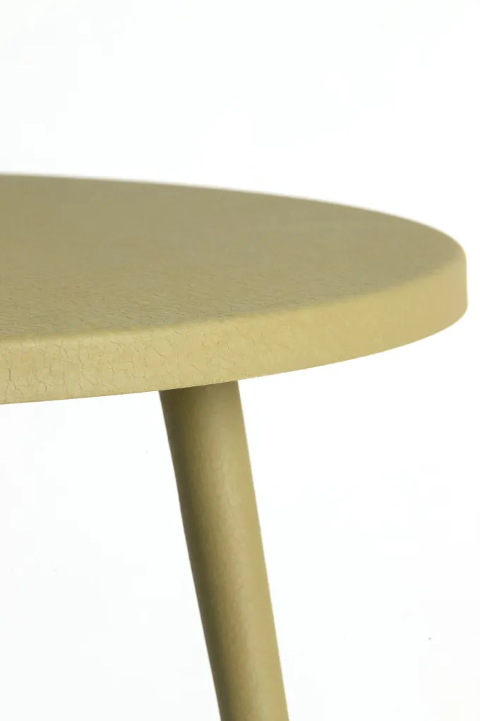 Light en Living Bijzettafel Ø60x43 cm DIMEKA olijf groen