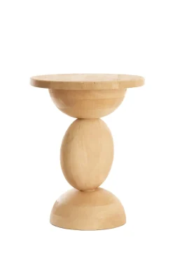 Light en Living Bijzettafel Ø40x50 cm MIRTO hout mat naturel