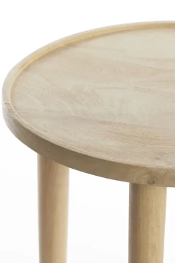 Light en Living Bijzettafel Ø49x49 cm QIANO mango hout naturel