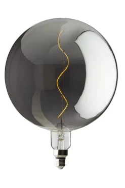 Light en Living Deco led globe Ø30 x 40 cm 4W smoke E27 dimbaar