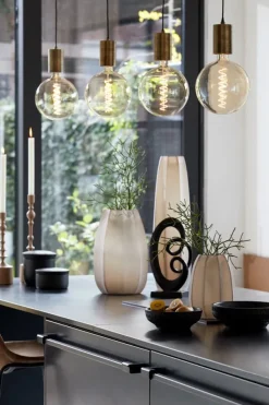 Light en Living Deco LED globe Ø20x26 cm LIGHT 4W amber E27 dimbaar