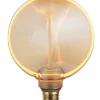Light en Living Deco LED globe 13x8x17 cm LIGHT 4W amber E27 dimbaar