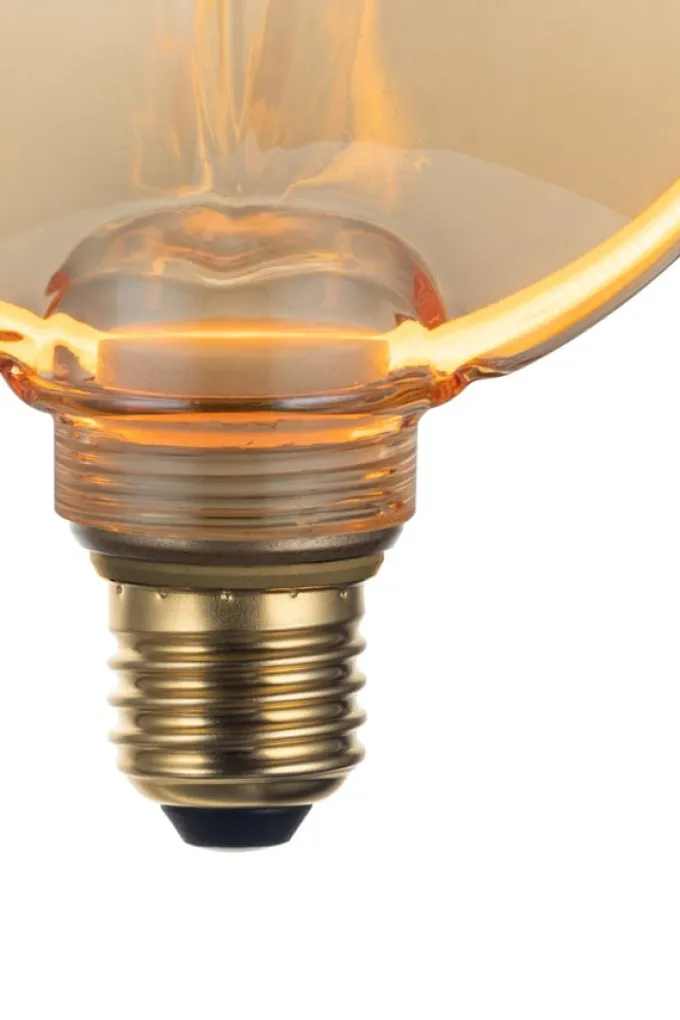 Light en Living Deco LED globe 13x8x17 cm LIGHT 4W amber E27 dimbaar