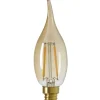 Light en Living Deco LED kaars Ø2,5x12 cm LIGHT 2W amber E14 dimbaar