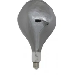 Light en Living Deco LED peer Ø16x32 cm ASYM 4W smoke E27 dimbaar
