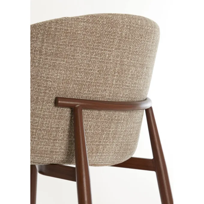 Light en Living Eetkamerstoel 57x56x74 cm ALUKO licht bruin+bruin