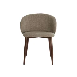 Light en Living Eetkamerstoel 57x56x74 cm ALUKO licht bruin+bruin