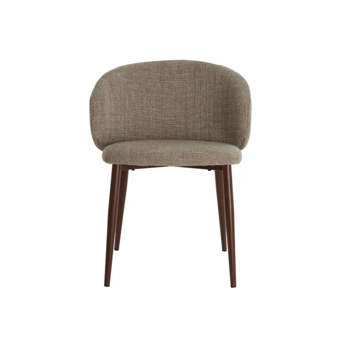 Light en Living Eetkamerstoel 57x56x74 cm ALUKO licht bruin+bruin
