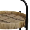 Light en Living Etagère LORENA 2-laags Ø33x59,5 cm - Naturel/Zwart van Light & Living