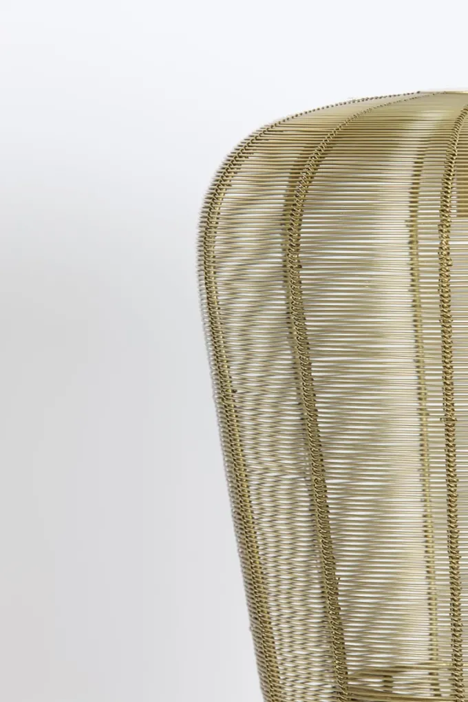 Light en Living Hanglamp Adeta in zwart of goud - Stijlvolle draadlamp in diverse maten