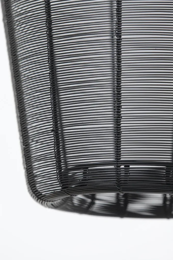 Light en Living Hanglamp Adeta in zwart of goud - Stijlvolle draadlamp in diverse maten