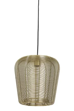 Light en Living Hanglamp Adeta in zwart of goud - Stijlvolle draadlamp in diverse maten