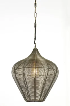 Light en Living Hanglamp ALVARO antiek brons - Diverse maten