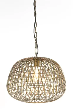 Light en Living Hanglamp Alwina | Antiek Brons 50 x 50 x 44 cm