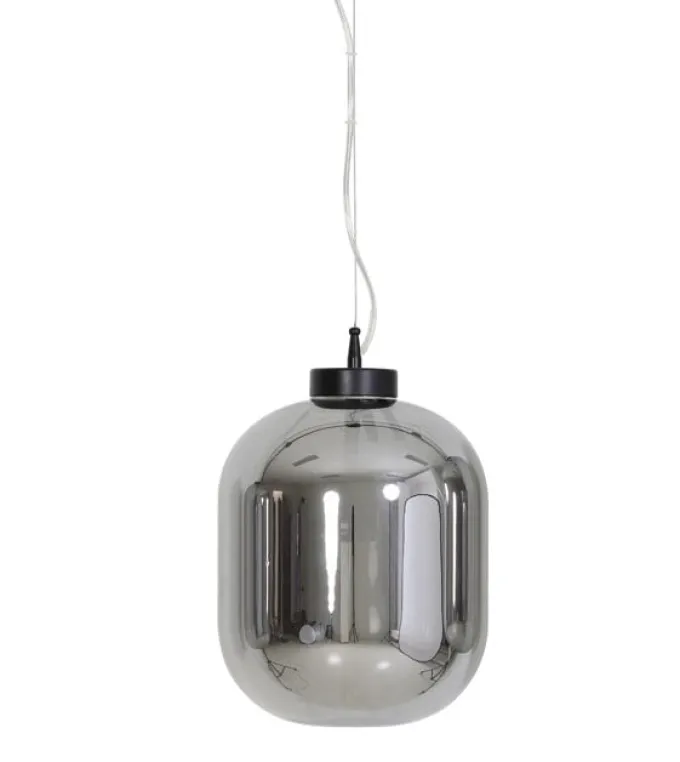 Light en Living Hanglamp JULIA Glas Smoke van Light & Living