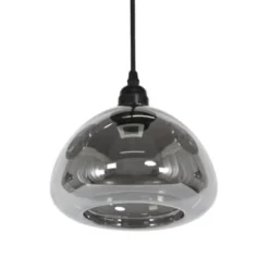 Light en Living Hanglamp Kai 3-lichts smoke glas Ø30x19 cm