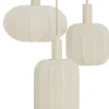 Light en Living Hanglamp 3L Ø38x34 cm TUFIA linnen cream