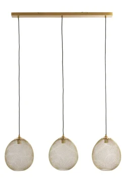 Light en Living Hanglamp 3L 104x30x34 cm MOROC Goud