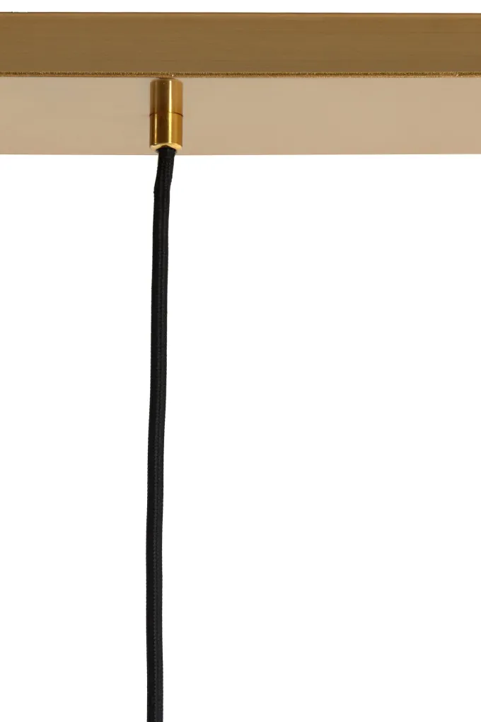 Light en Living Hanglamp 3L 120x30x30 cm MEDINA glas smoke+goud