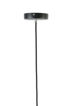 Light en Living Hanglamp MAYSON mat zwart met smoke glas - Diverse maten
