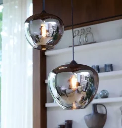 Light en Living Hanglamp MAYSON mat zwart met smoke glas - Diverse maten