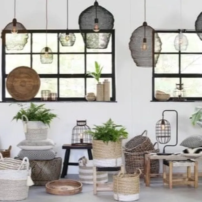 Light en Living Hanglamp Nikki - Zwart - Ø45cm