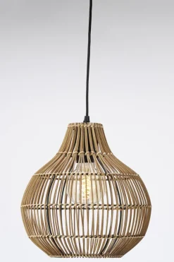 Light en Living Hanglamp PACINO Rotan Donkerbruin Ø30x31,5 cm van Light & Living