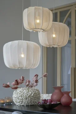Light en Living Hanglamp PLUMERIA Ø50x37,5 cm - Zand - Light & Living