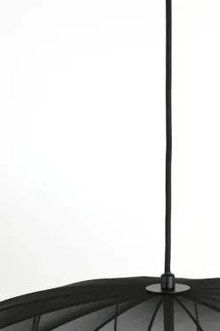Light en Living Hanglamp PLUMERIA zwart Ø40x30 cm - Sfeervolle Designverlichting