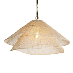 Light en Living Hanglamp Ø56x31 cm ALAMEDA creme