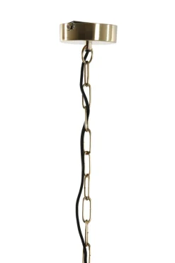 Light en Living Hanglamp Ø51x20 cm BAHOTO lichtgoud
