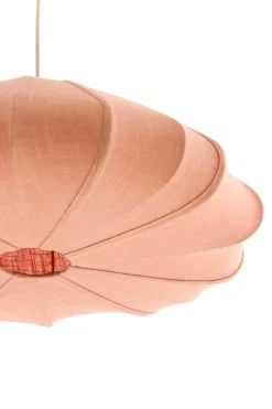 Light en Living Hanglamp Ø50X20 cm Cesano licht roze
