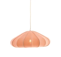 Light en Living Hanglamp Ø50X20 cm Cesano licht roze