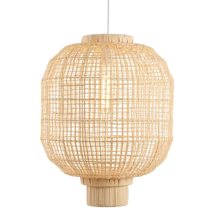 Light en Living Hanglamp Ø42x53,5 cm DORZAN rotan naturel