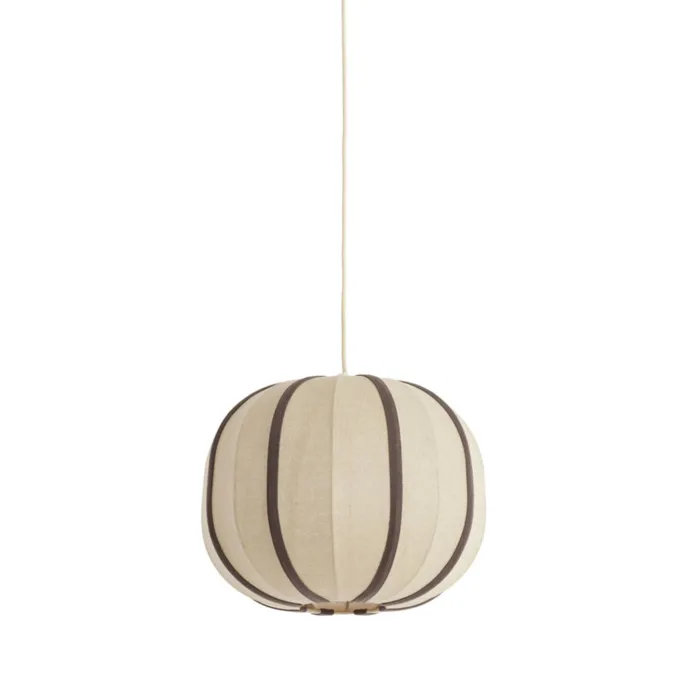 Light en Living Hanglamp Ø40x30 cm ESMIRIA natural+donkerbruin