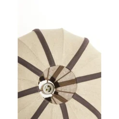 Light en Living Hanglamp Ø40x30 cm ESMIRIA natural+donkerbruin