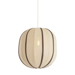 Light en Living Hanglamp Ø51x48 cm ESMIRIA natural+donkerbruin