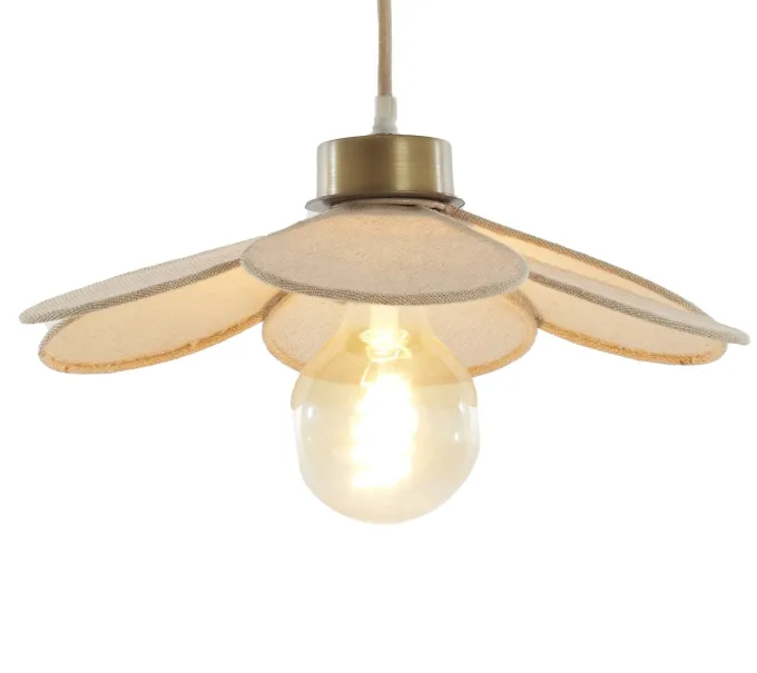 Light en Living Hanglamp Ø30,5x9 cm FYANO zand