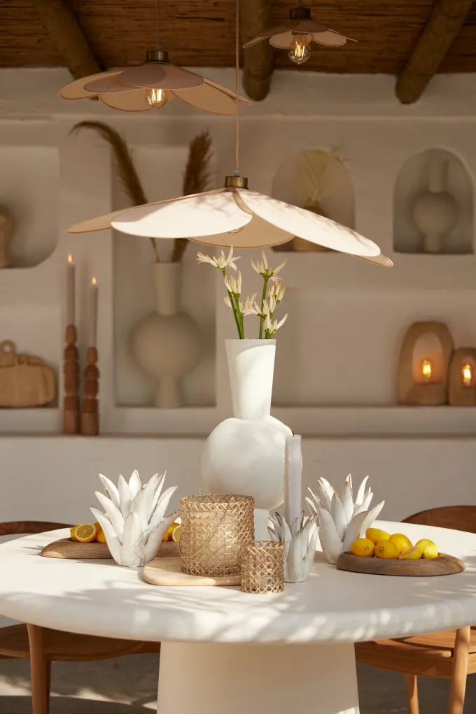 Light en Living Hanglamp Ø30,5x9 cm FYANO zand