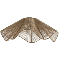 Light en Living Hanglamp Ø60x24 cm FODARA jute naturel