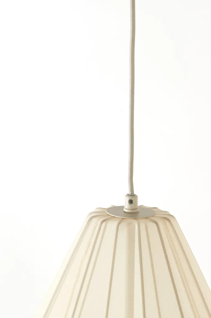 Light en Living Hanglamp Ø38x52,5 cm ITELA zand