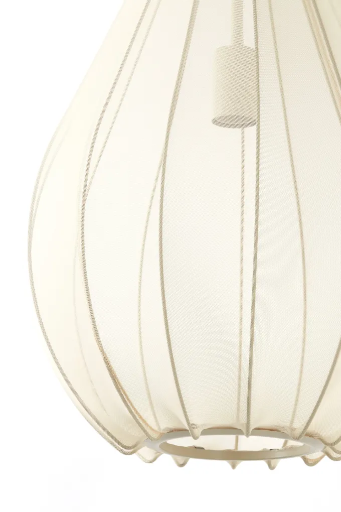 Light en Living Hanglamp Ø38x52,5 cm ITELA zand