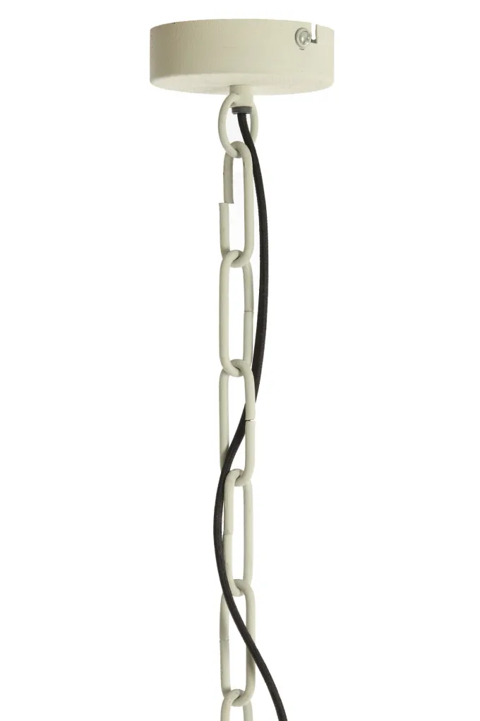 Light en Living Hanglamp Ø60x42 cm KYLIE crème