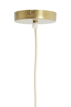 Light en Living Hanglamp Ø60x30 cm LAVRIRIA natural+hout