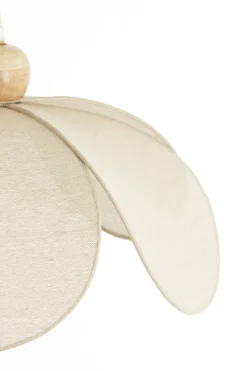 Light en Living Hanglamp Ø50x28 cm LAVRIRIA natural+hout