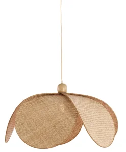 Light en Living Hanglamp Ø60,5x30,5 cm LAVRIO natural hout