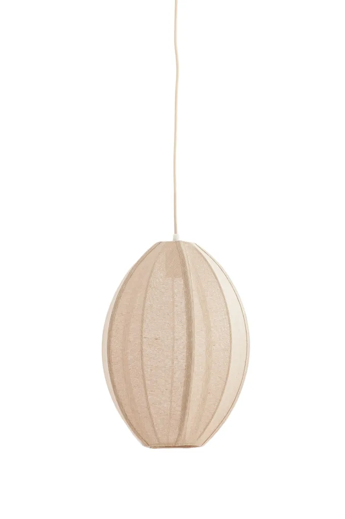 Light en Living Hanglamp Ø28,5x38 cm MILATOS jute naturel