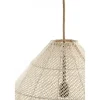 Light en Living Hanglamp Ø50x50 cm MAKASSAR zijde crème